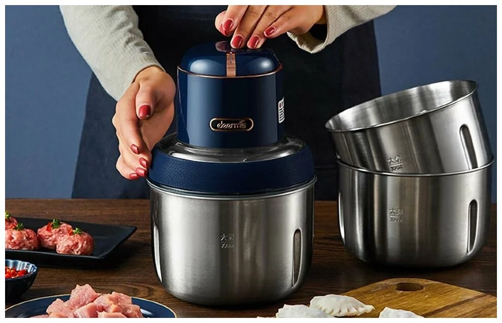 Беспроводной мини-комбайн XIAOMI Deerma Wireless Food Processor JR08 DEM-JR08 Казахстан