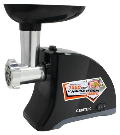 Фото Мясорубка CENTEK CT-1609 Black
