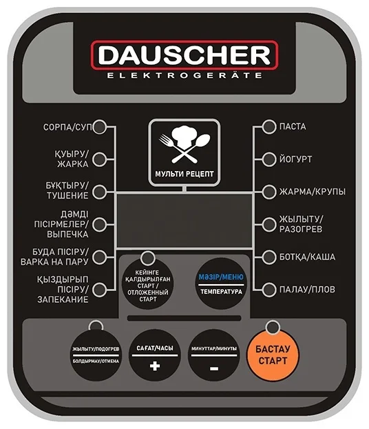 Фото Мультиварка DAUSCHER DMC-5060LX