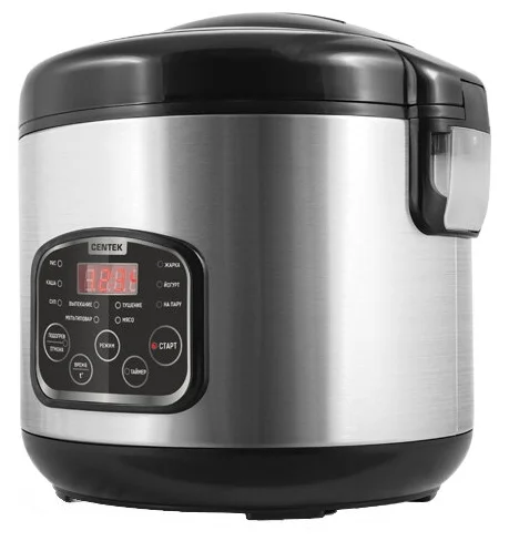 Фото Мультиварка CENTEK CT-1490 Black-Steel