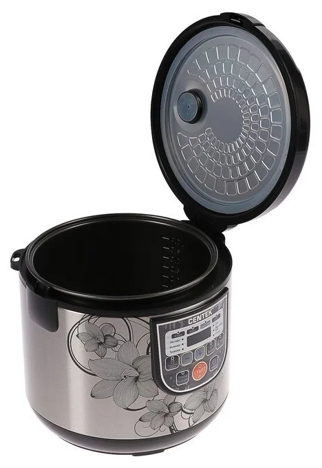 Фото Мультиварка CENTEK CT-1498 Black/Steel