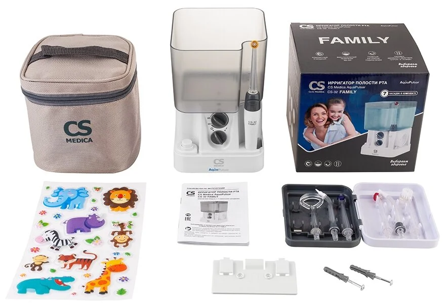 Ирригатор CS Medica KIDS CS-32 Family NEW Казахстан