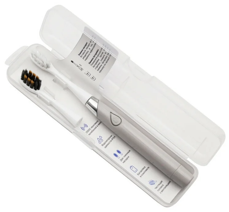 Цена Электрическая зубная щетка Revyline RL 030 серый