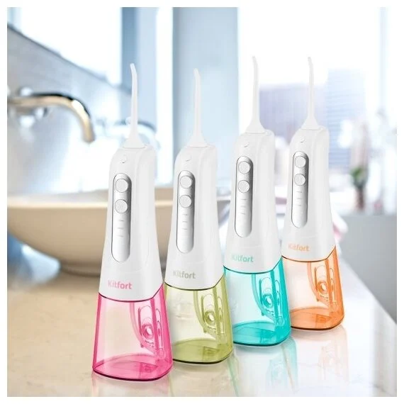 Картинка Ирригатор Kitfort КТ-2918-3 White Картинка Ирригатор Kitfort КТ-2918-3 White