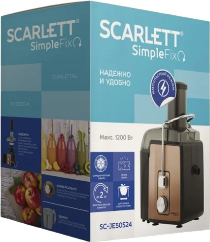 Картинка Соковыжималка SCARLETT SC-JE50S24
