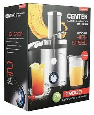 Картинка Соковыжималка CENTEK CT-1215
