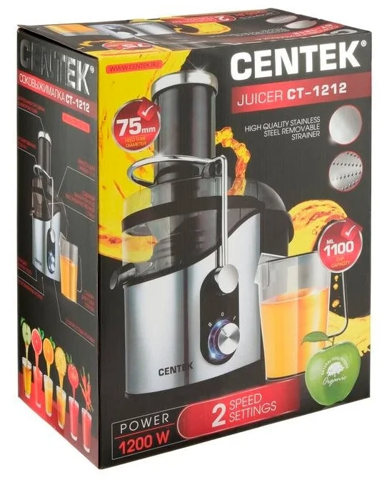 Купить Соковыжималка CENTEK CT-1212