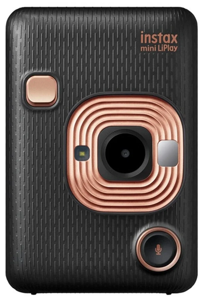 Фотокамера Fujifilm Instax mini Liplay Blush Gold Bundle gold Казахстан