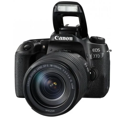 Фотография Зеркальная фотокамера CANON EOS 77D 18-135 IS USM