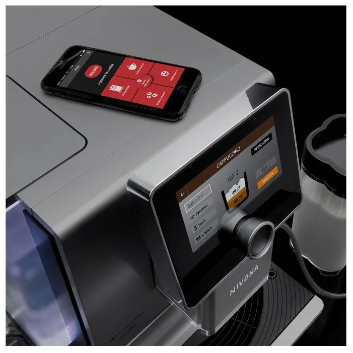 Фотография Кофемашина NIVONA CafeRomatica NICR 970 титан