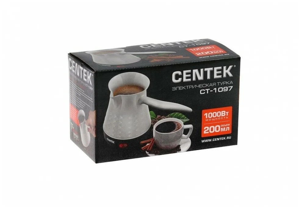 Фотография Электрическая турка CENTEK CT-1097 Black