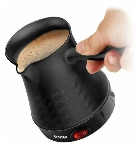 Электрическая турка CENTEK CT-1097 Black Казахстан