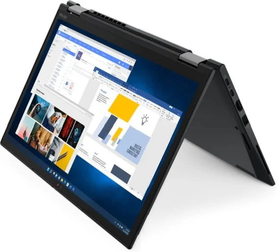 Фотография Ноутбук LENOVO ThinkPad X13 Yoga (21AW0037RT)