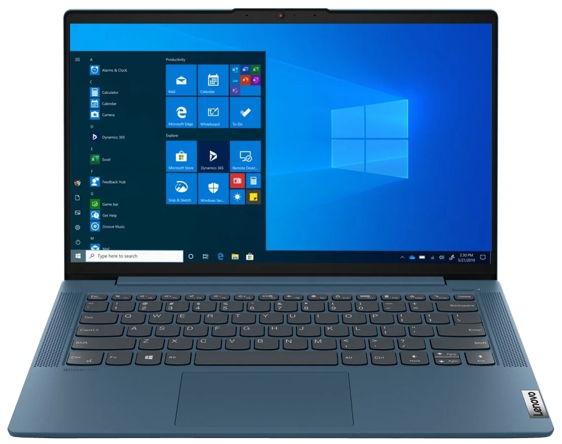 Фотография Ноутбук LENOVO Flex 5 14"FHD/i5-1135G7/8Gb/512Gb/Int/Win10 (82HS00G1RK)
