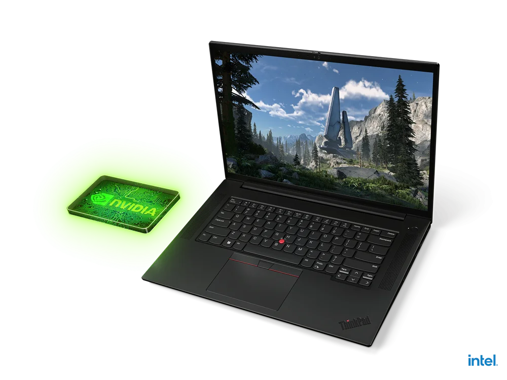 Фото Ноутбук LENOVO Thinkpad X1 Extreme 16,0'wqxga/i7-12700H/32Gb/512Gb/RTX3060/Win11Pro (21DE000RRT)
