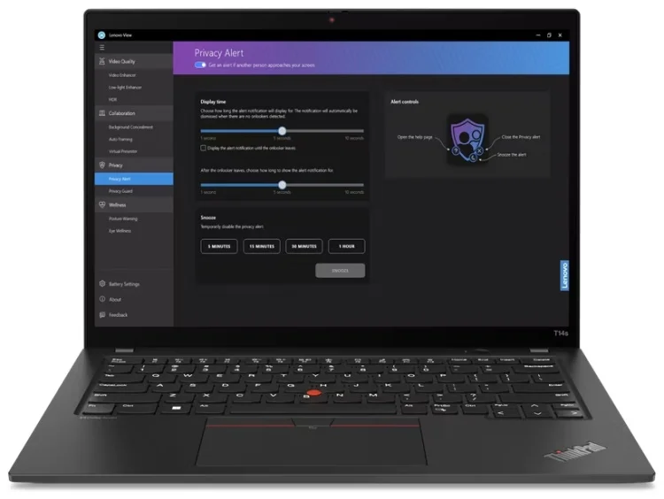 Фото Ноутбук LENOVO ThinkPad T14s (21F6003XRT)