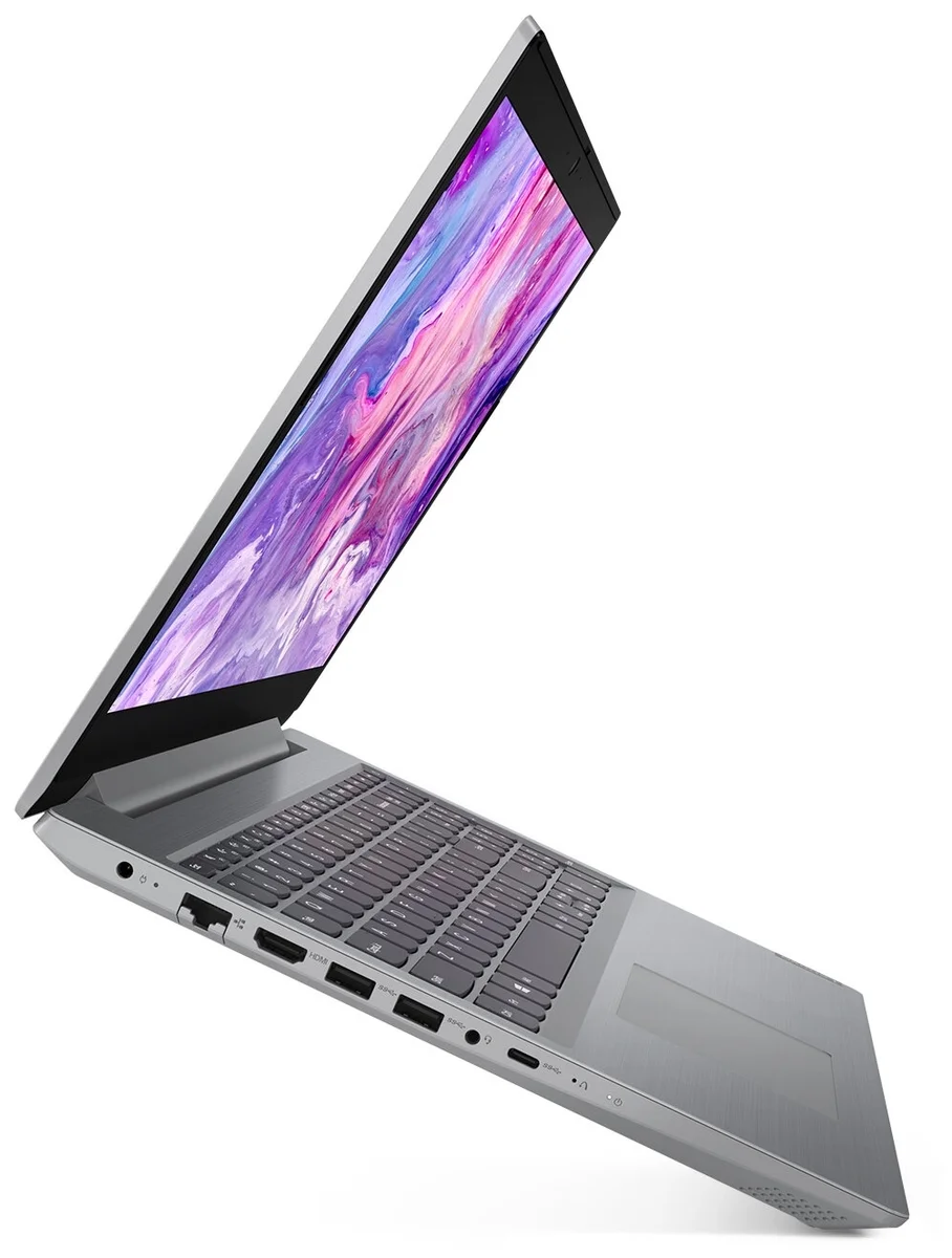 Картинка Ноутбук LENOVO IP 3 15IML05 Grey (81WB00NMRK)
