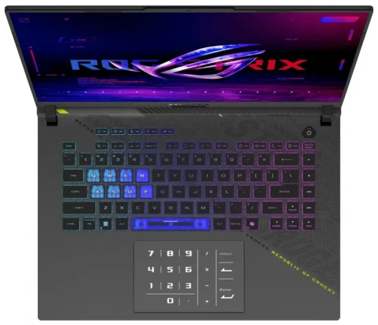 Фото Ноутбук ASUS ROG Strix G16 G614FR-S5056 (90NR0NK8-M002K0)