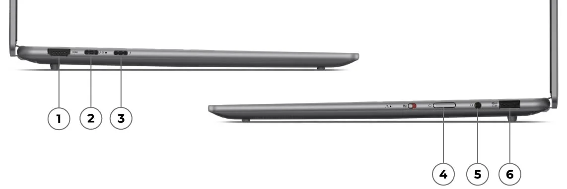 Ноутбук LENOVO Yoga Slim 7 14"wuxga/ultra 5-125H/16Gb/512Gb/Nos (83CV0064RK) заказать