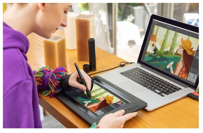 Купить Графический планшет XP-Pen Artist 12 Pro DPI Чёрный