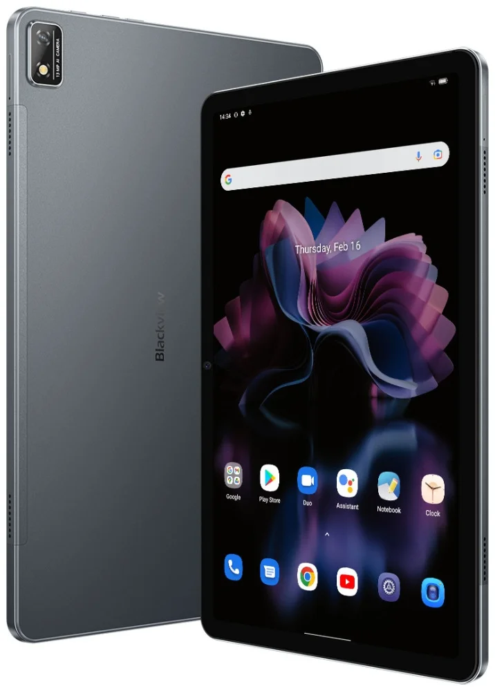 Планшет BLACKVIEW Tab 16 10.95" 8/256Gb Grey