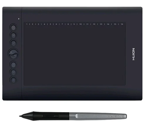 Фото Графический планшет HUION H610Pro