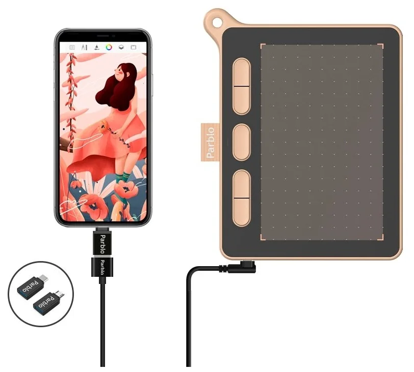 Фото Графический планшет PARBLO Ninos S