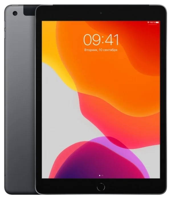 Планшет APPLE iPad 10.2-inch Wi-Fi + Cellular 32GB - Space Grey Model nr A2198 (MW6A2RK/A)