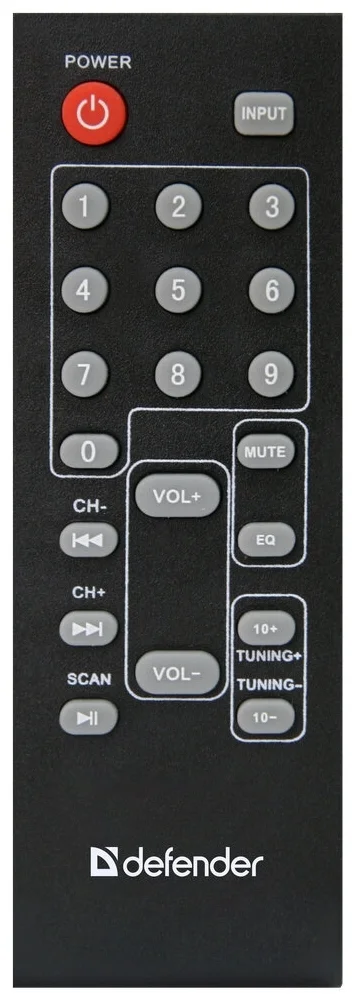 Фото Акустическая система DEFENDER X420 (2.1) Black (65525)