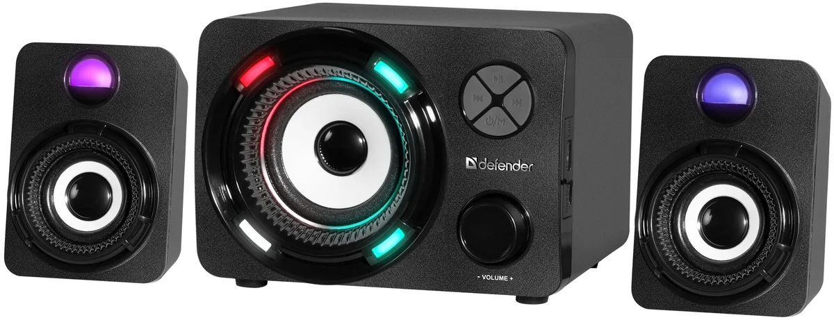 Акустическая система DEFENDER 2.1 G11 Black