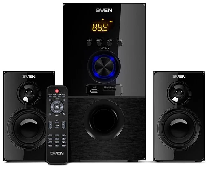 Фотография Колонки SVEN MS-2050 Black Фотография Колонки SVEN MS-2050 Black