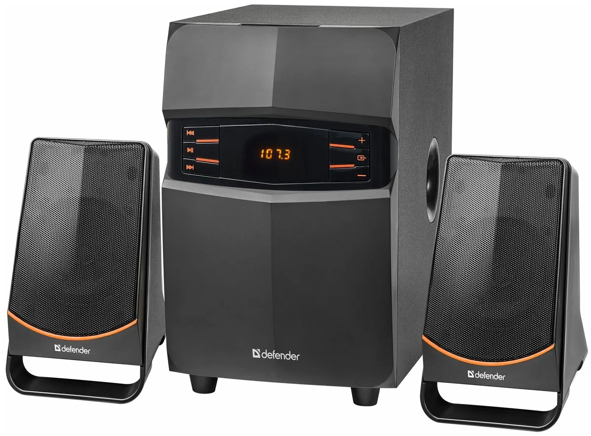 Акустическая система DEFENDER X181 (2.1) Black (65181)