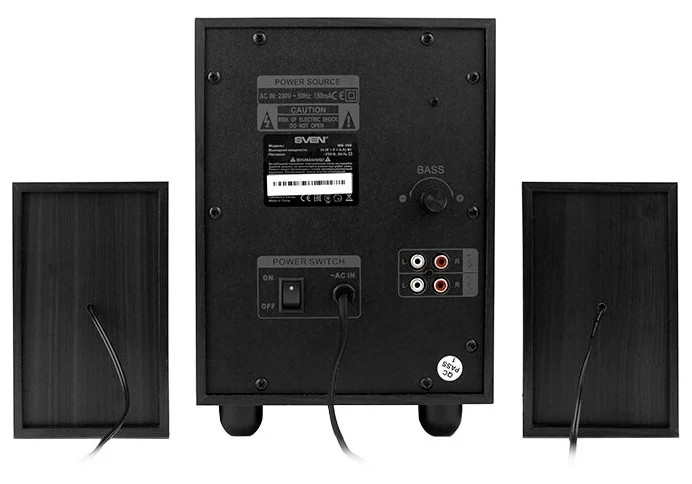 Картинка Колонки SVEN MS-150 Black (SV-014803) Картинка Колонки SVEN MS-150 Black (SV-014803)