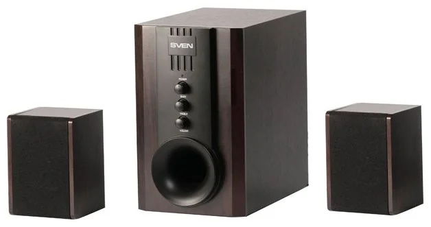Фото Акустическая система SVEN SPS-821 Dark wooden/Black