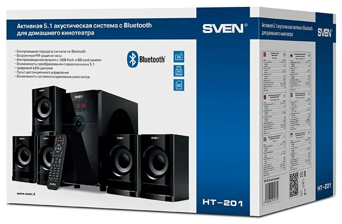 Колонки SVEN HT-201 заказать