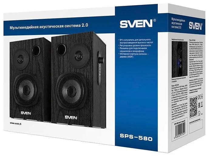 Картинка Колонки SVEN SPS-580