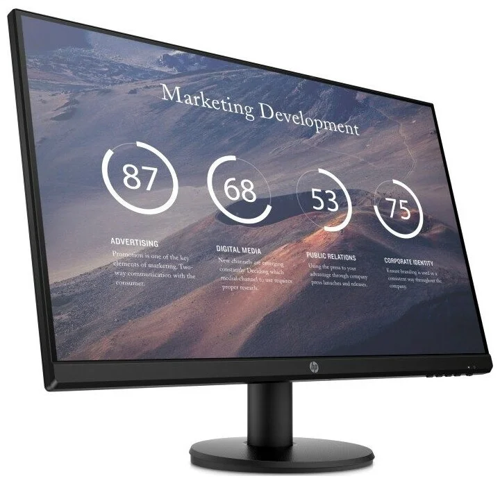 Фотография Монитор HP P27v (9TT20AA)