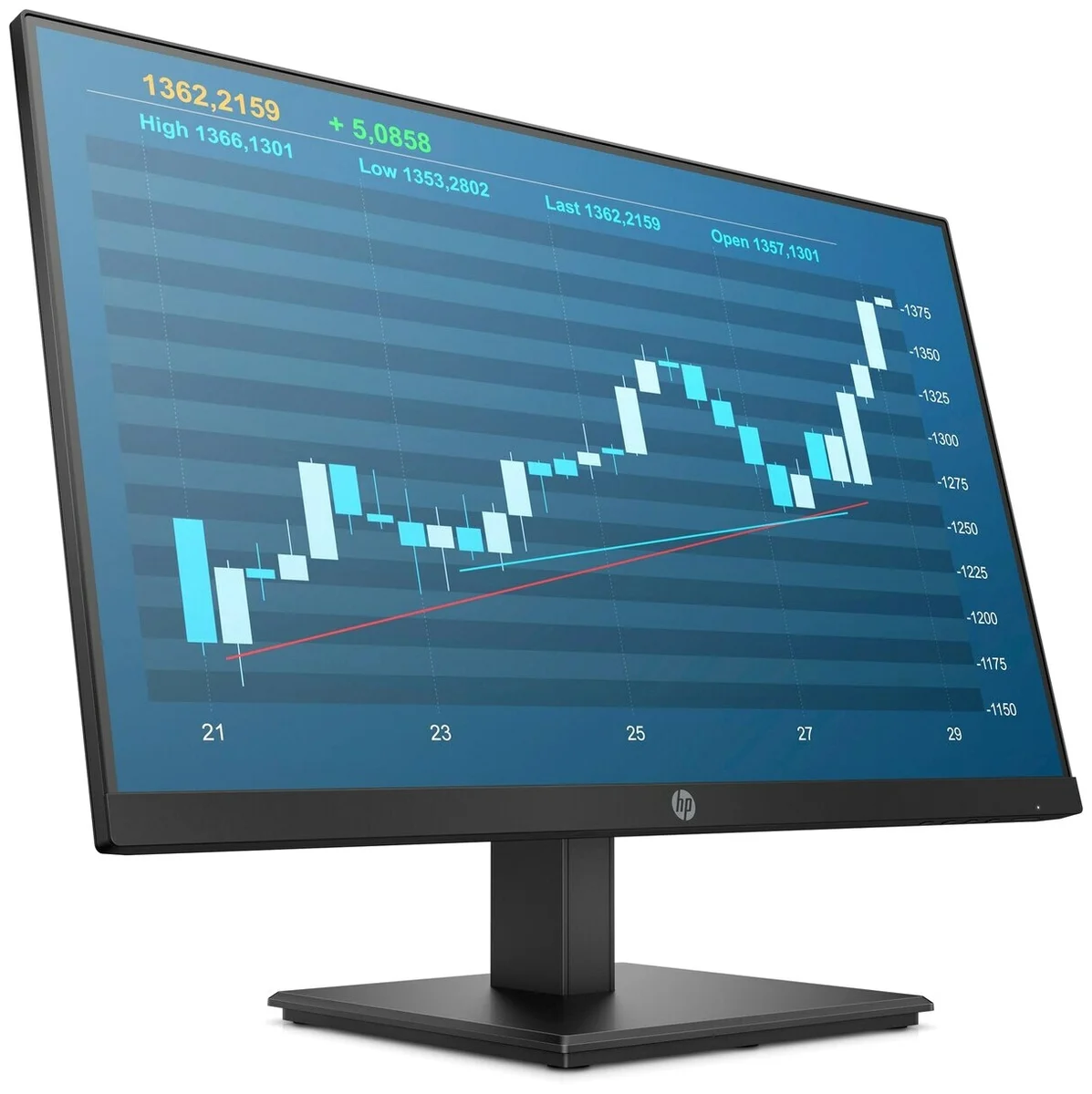 Фотография Монитор HP ProDisplay P244 (5QG35AA)