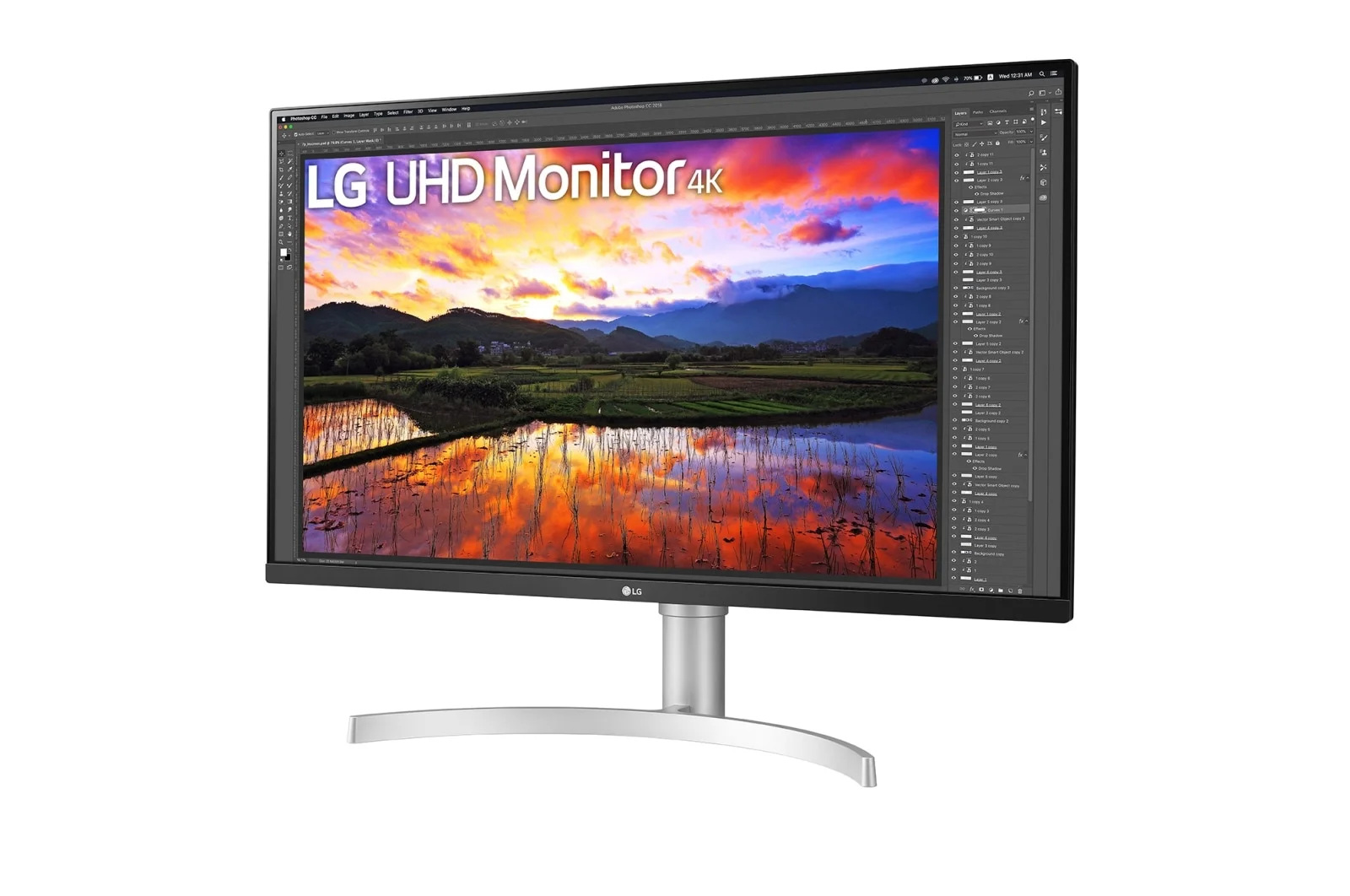 Фото Монитор LG 32UN650-W