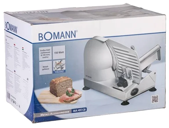 Картинка Ломтерезка BOMANN MA 451 CB Silver