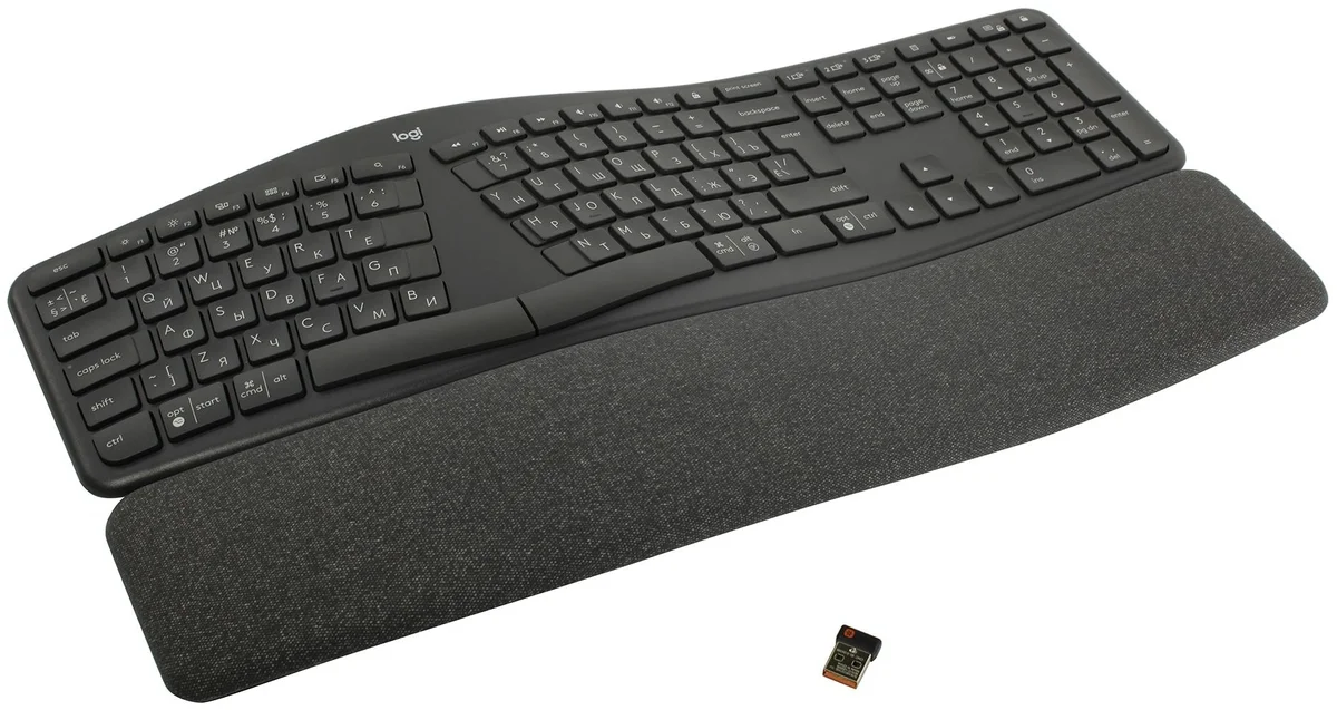 Фото Клавиатура LOGITECH ERGO K860-GRAPHITE (920-010110)