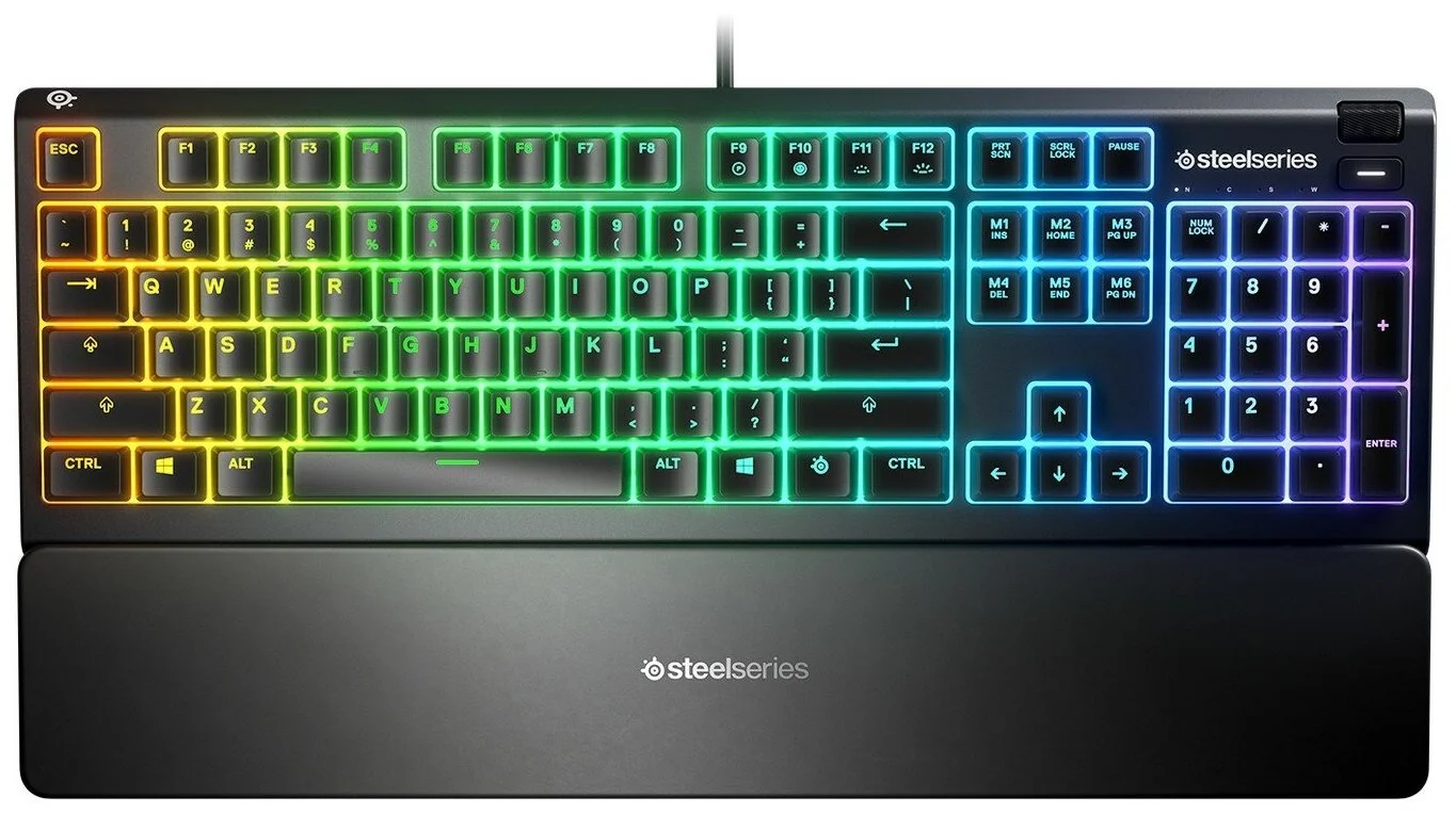 Клавиатура STEELSERIES Apex 3 TKL 64817 Black