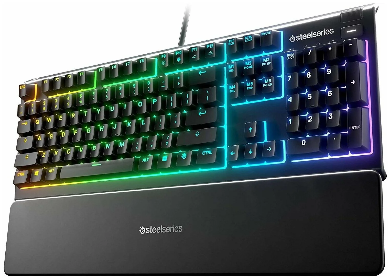 Фото Клавиатура STEELSERIES Apex 3 TKL 64817 Black