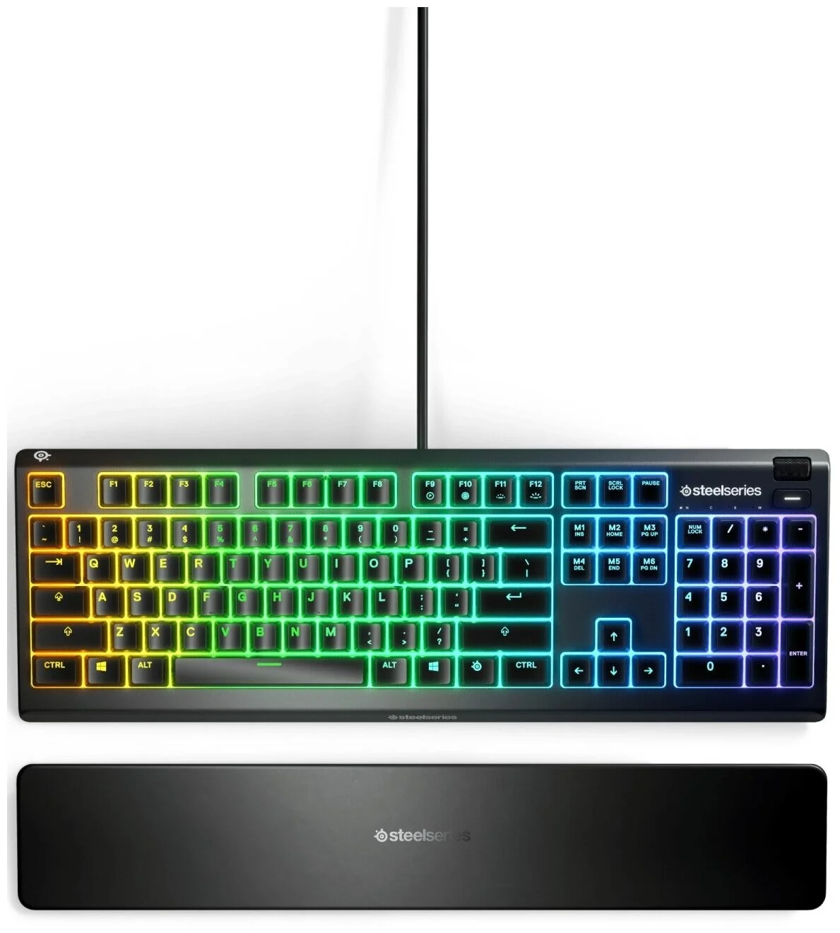 Фотография Клавиатура STEELSERIES Apex 3 TKL 64817 Black