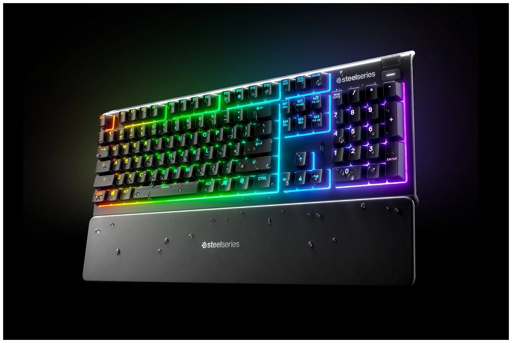 Клавиатура STEELSERIES Apex 3 TKL 64817 Black Казахстан