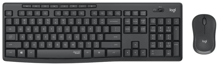 Клавиатура LOGITECH MK295 Silent Black (920-009807)