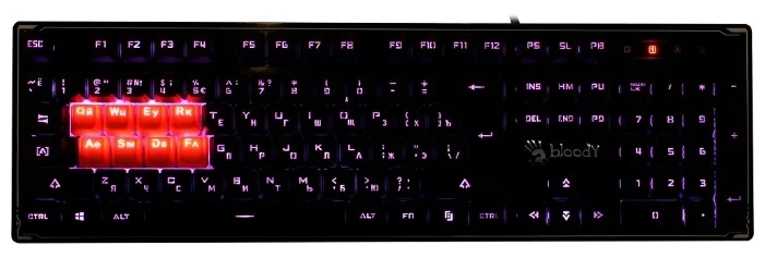 Клавиатура A4Tech Bloody B3370R