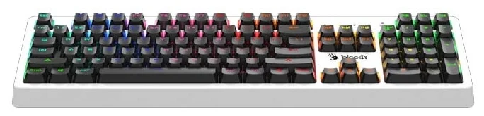 Картинка Клавиатура A4Tech Bloody B810RC WHITE