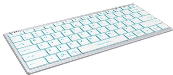 Фотография Клавиатура A4tech FX61-Ice Blue-LED