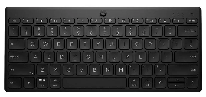 Фото Клавиатура HP 350 Multi-Device Compact Wireless Keyboard Black (692S8AA)